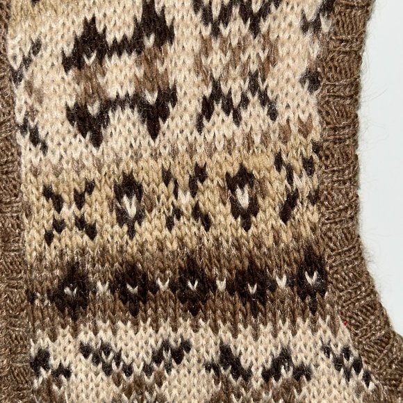 Lauren Jeans Company wool full zip mock neck sweater vest sz L EUC - Picture 5 of 6